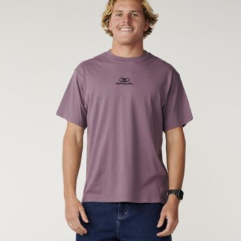 Rip Curl Pill Icon Tee Dusty Purple. Rip Curl Tees in Mens Tees & Mens T-shirts & Singlets. Code: 106MTE