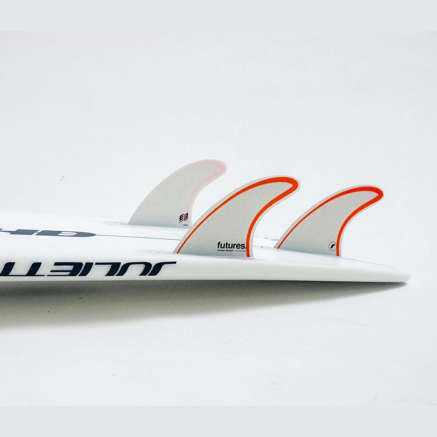 Futures Fins Ethan Ewing Signature Honeycomb (grom/xs) White Orange. Futures Fins Fins in Boardsports Fins & Boardsports Surf. Code: 122719600