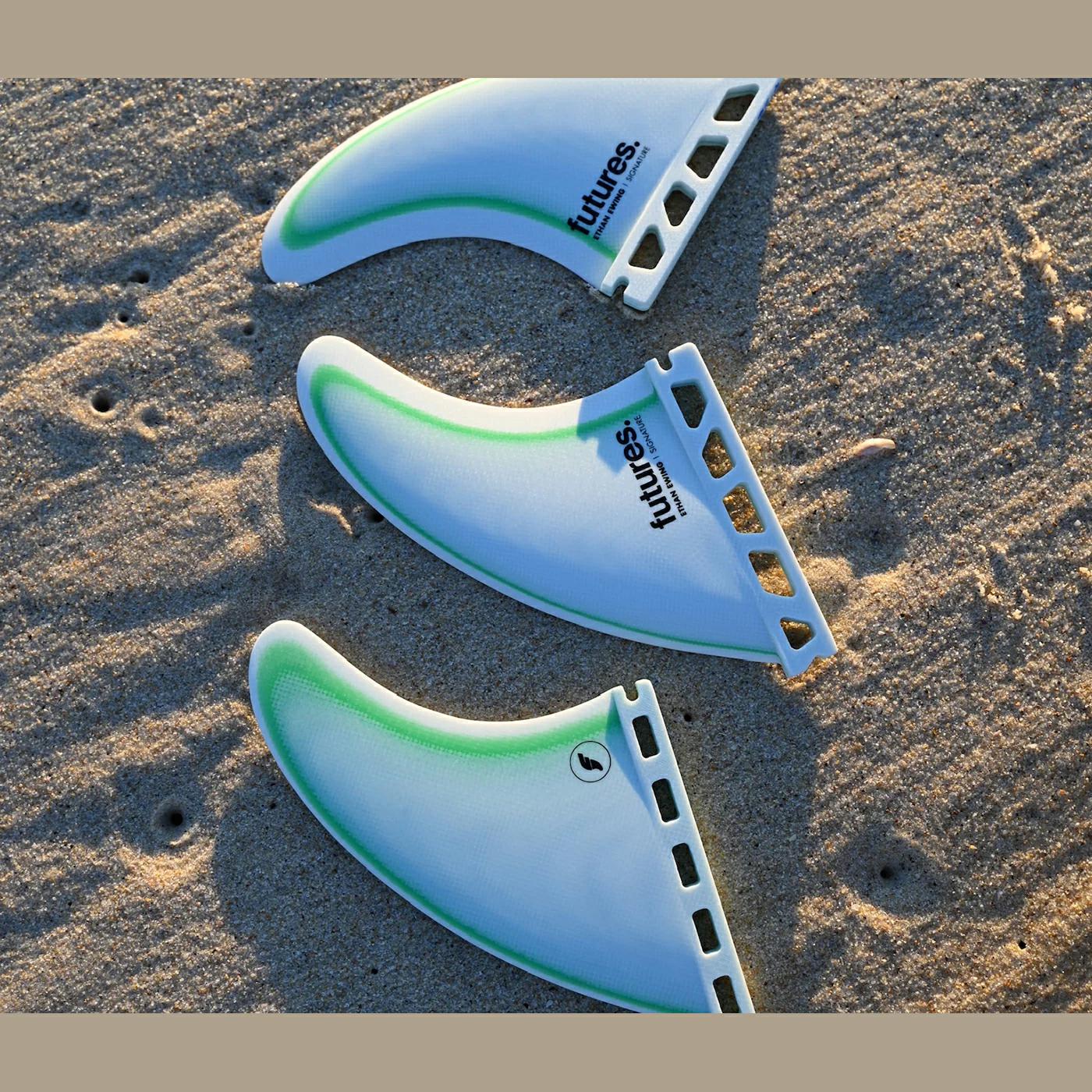 Futures Fins Ethan Ewing Smal Fg Thrus White Green. Futures Fins Fins in Boardsports Fins & Boardsports Surf. Code: 122829600