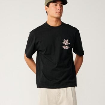 Rip Curl Disorder Boneyards Tee Black. Rip Curl Tees in Mens Tees & Mens T-shirts & Singlets. Code: 12UMTE