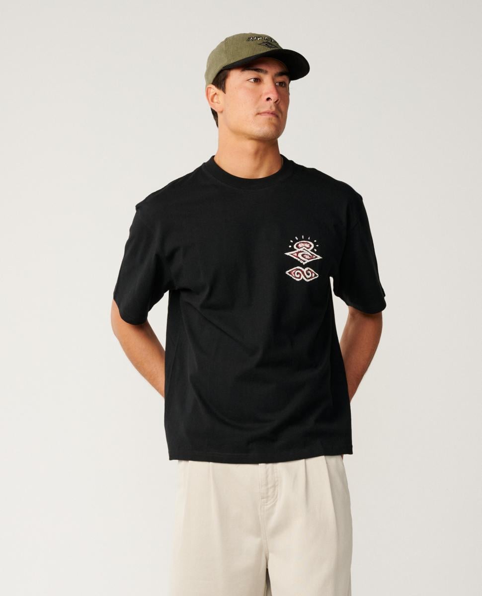 Rip Curl Disorder Boneyards Tee Black. Rip Curl Tees in Mens Tees & Mens T-shirts & Singlets. Code: 12UMTE