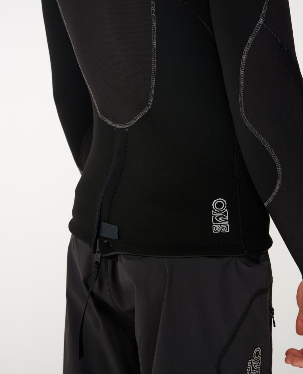 Rip Curl Elasto 1.5mm Long Sleeve Wetsuit Jacket Black. Rip Curl Vest & Jackets in Mens Vest & Jackets & Mens Wetsuits. Code: 12UMWJ