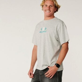Rip Curl Archive Global Tee Grey Marle. Rip Curl Tees in Mens Tees & Mens T-shirts & Singlets. Code: 14LMTE