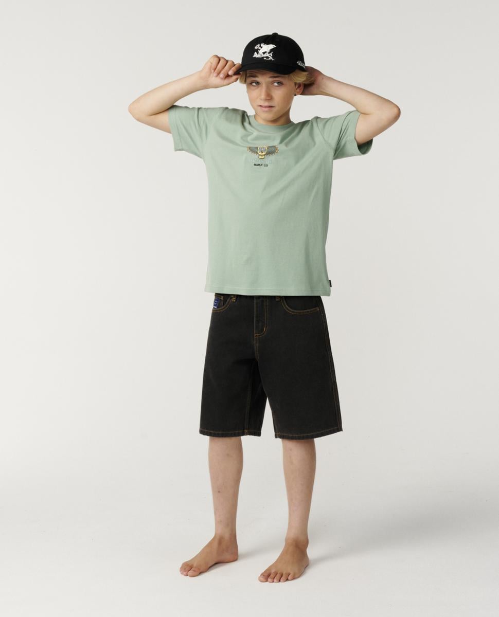 Rip Curl New Cosmic Skull-boy Aloe. Rip Curl Tees in Boys Tees & Boys T-shirts & Singlets. Code: 15BBTE