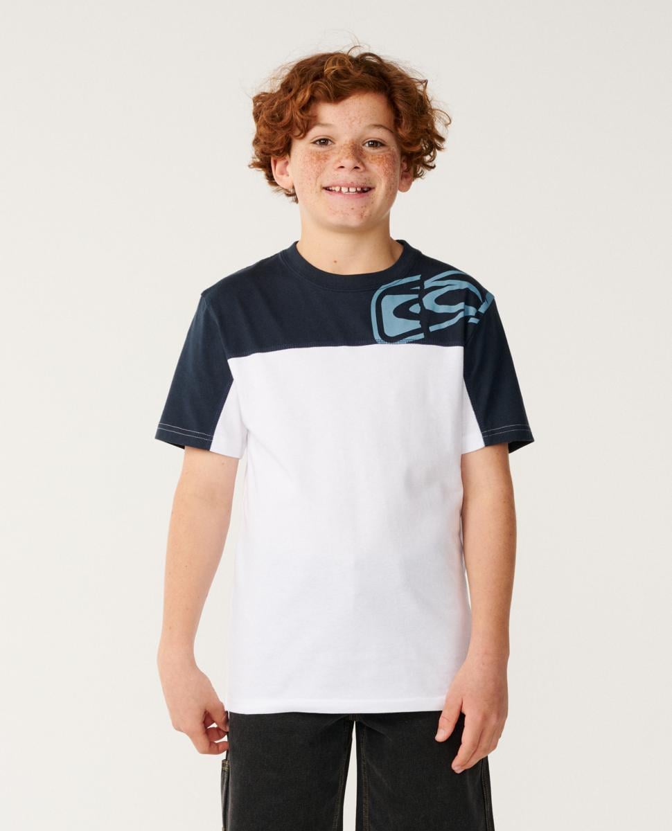 Rip Curl Archive Thrashed Panel Te White. Rip Curl Tees in Boys Tees & Boys T-shirts & Singlets. Code: 15OBTE