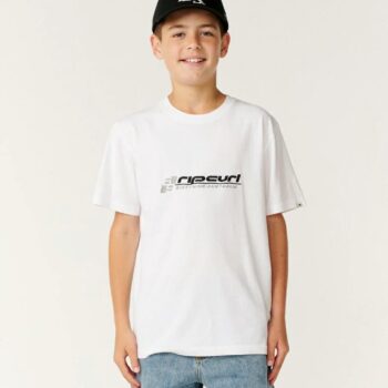 Rip Curl Archive 69 Embroid Tee-bo White. Rip Curl Tees in Boys Tees & Boys T-shirts & Singlets. Code: 162BTE