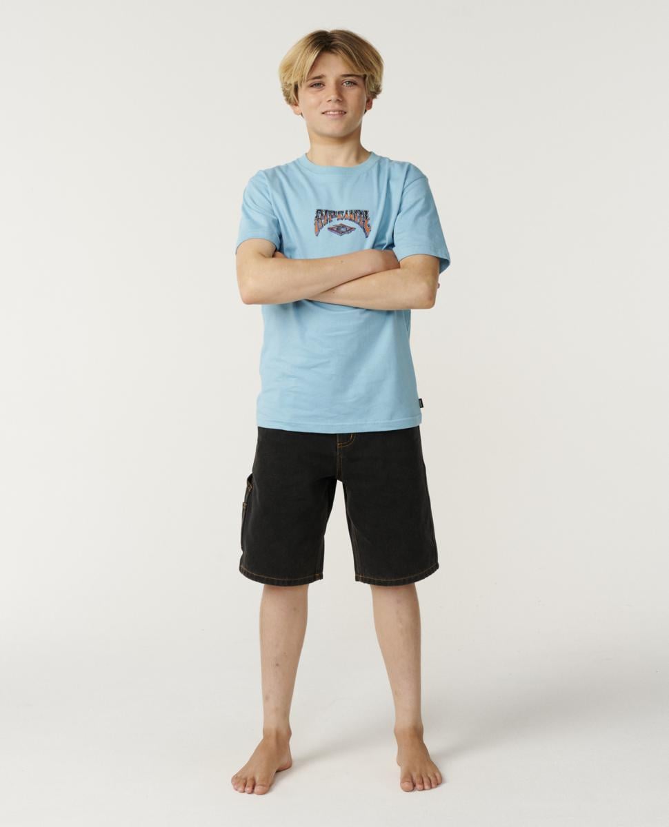 Rip Curl Shredding Tee-boy Wave Pool. Rip Curl Tees in Boys Tees & Boys T-shirts & Singlets. Code: 165BTE