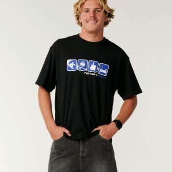 Rip Curl Archive Ride On Tee Black. Rip Curl Tees in Mens Tees & Mens T-shirts & Singlets. Code: 170MTE