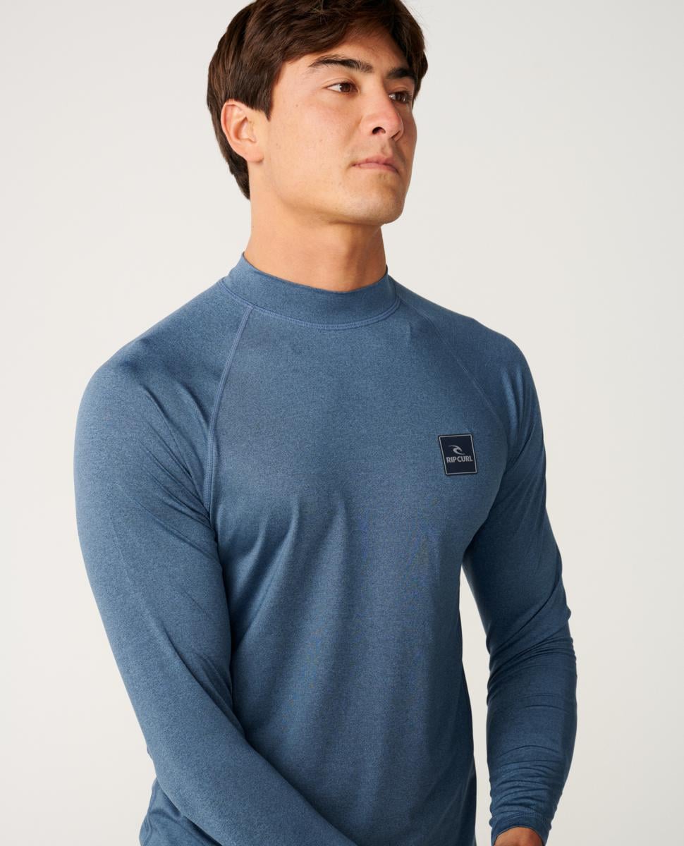 Rip Curl Orbit Upf L/s Dark Navy Marle. Rip Curl Rashvests in Mens Rashvests & Mens Wetsuits. Code: 17ZMRV