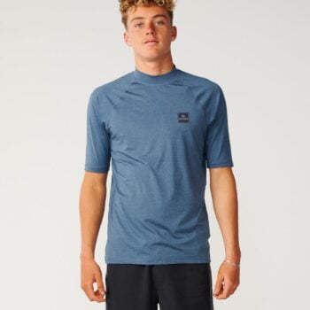 Rip Curl Orbit Upf S/s Dark Navy Marle. Rip Curl Rashvests in Mens Rashvests & Mens Wetsuits. Code: 180MRV