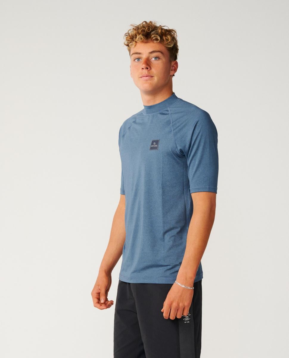 Rip Curl Orbit Upf S/s Dark Navy Marle. Rip Curl Rashvests in Mens Rashvests & Mens Wetsuits. Code: 180MRV