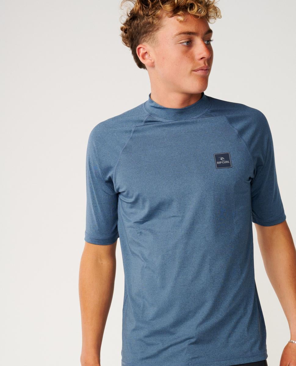 Rip Curl Orbit Upf S/s Dark Navy Marle. Rip Curl Rashvests in Mens Rashvests & Mens Wetsuits. Code: 180MRV