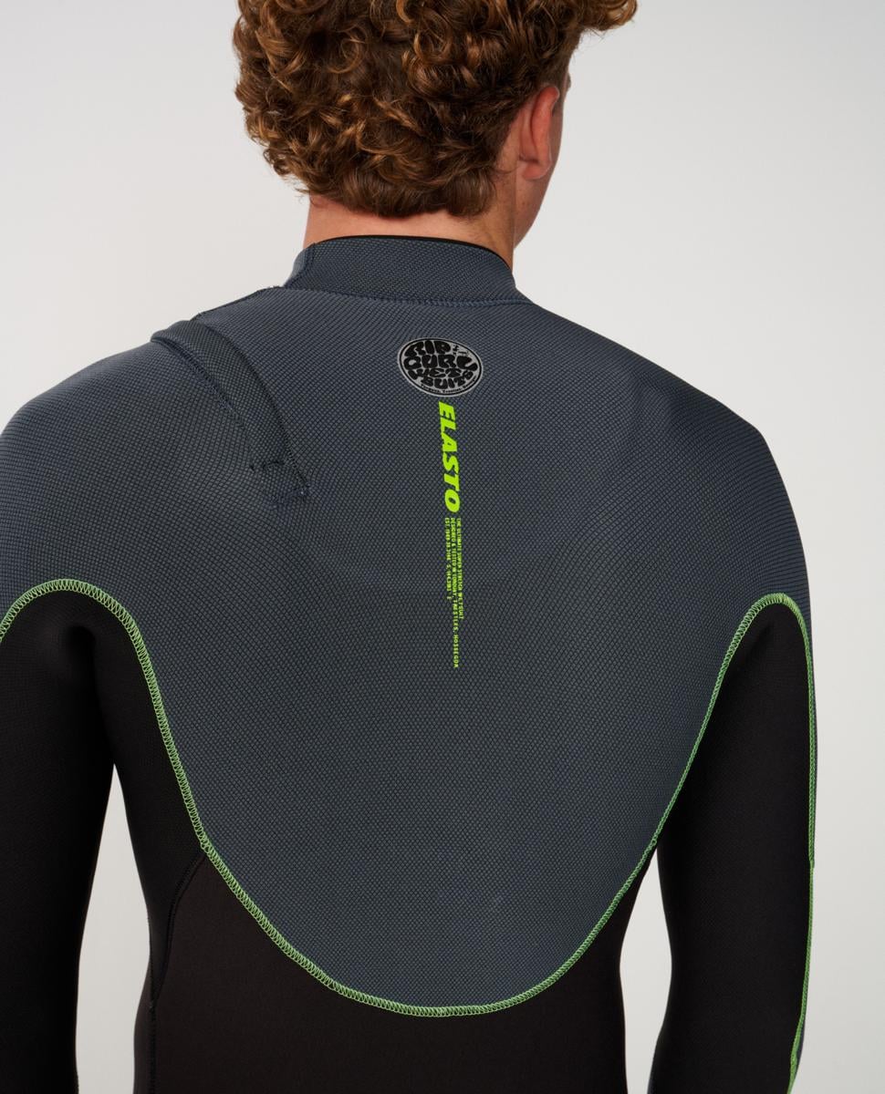Rip Curl Elasto Zip Free 3/2mm Wetsuit Charcoal F.lime. Rip Curl Steamers in Mens Steamers & Mens Wetsuits. Code: 18XMFS