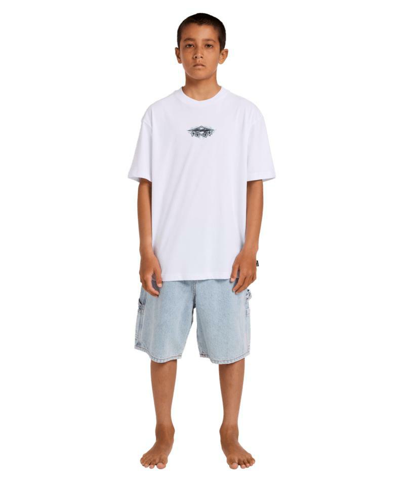 Billabong Boys Bad Dog Denim Short Washed Indigo. Billabong Walkshorts - Fitted Waist in Boys Walkshorts - Fitted Waist & Boys Shorts. Code: 24A20450