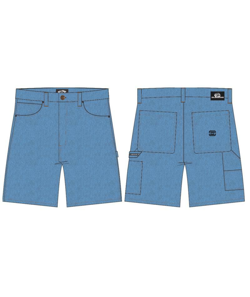 Billabong Boys Bad Dog Denim Short Washed Indigo. Billabong Walkshorts - Fitted Waist in Boys Walkshorts - Fitted Waist & Boys Shorts. Code: 24A20450