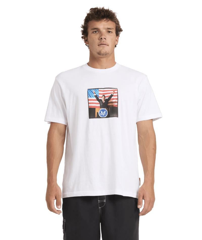 Billabong A.i. 4 Pres Premium Ss White. Billabong Tees in Mens Tees & Mens T-shirts & Singlets. Code: 24A521617