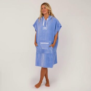 Ocean And Earth Ladies Hooded Poncho Cornflower. Ocean And Earth Towels - Hooded in Womens Towels - Hooded & Womens Accessories. Code: ALTW03