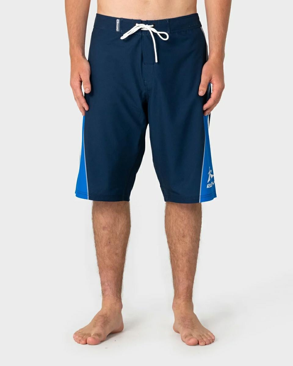 Rusty Plot Twist Boardshort Navy Blue 1. Rusty Boardshorts - Fitted Waist in Mens Boardshorts - Fitted Waist & Mens Shorts. Code: BSM1672