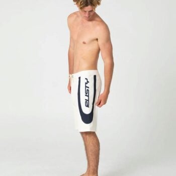Rusty Charger Fixed Waist Board Cream. Rusty Boardshorts - Fitted Waist in Mens Boardshorts - Fitted Waist & Mens Shorts. Code: BSM1767