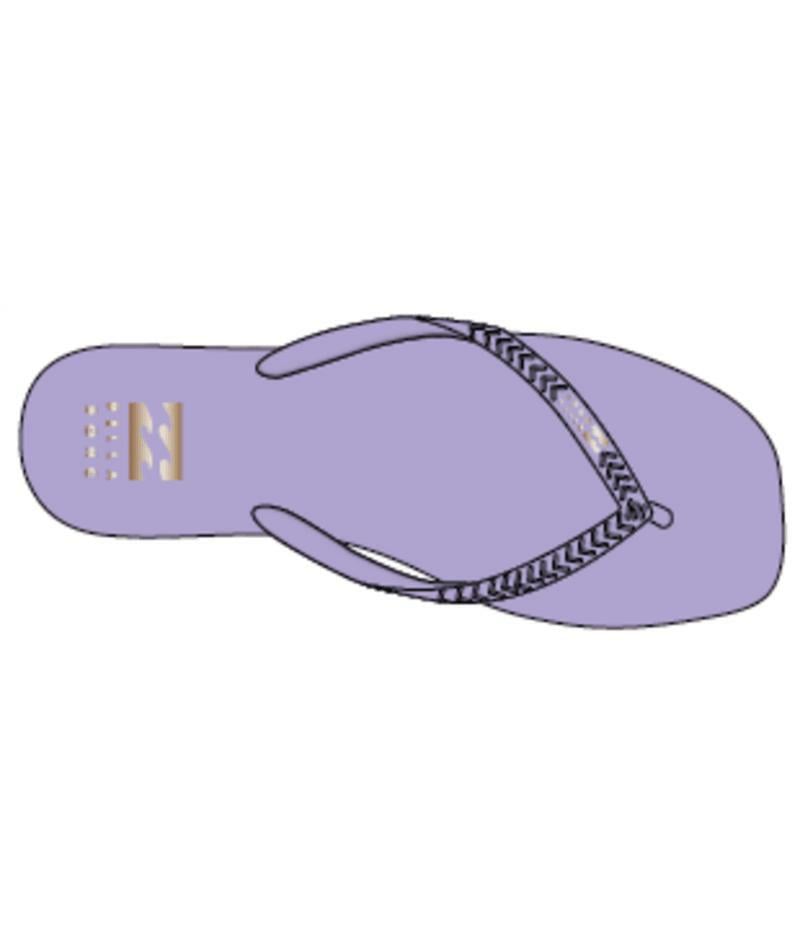 Billabong Fiji Square Toe Girls Lavender. Billabong Thongs in Girls Thongs & Girls Footwear. Code: CB01698S