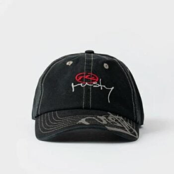 Rusty Shredder 6 Panel Cap Black. Rusty Hats & Caps in Mens Hats & Caps & Mens Headwear. Code: HCM2038