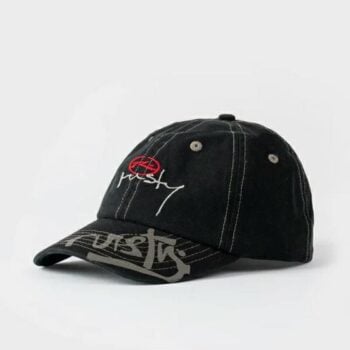 Rusty Shredder 6 Panel Cap Black. Rusty Hats & Caps in Mens Hats & Caps & Mens Headwear. Code: HCM2038