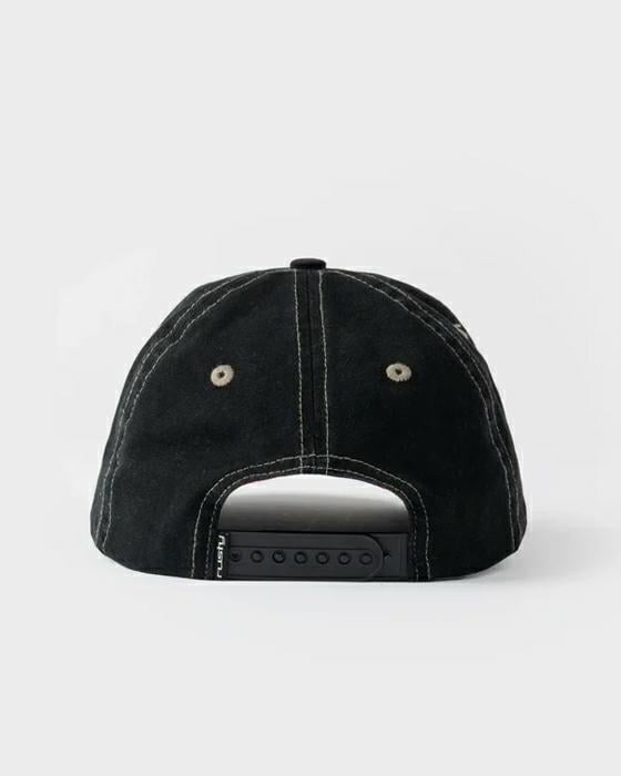 Rusty Shredder 6 Panel Cap Black. Rusty Hats & Caps in Mens Hats & Caps & Mens Headwear. Code: HCM2038
