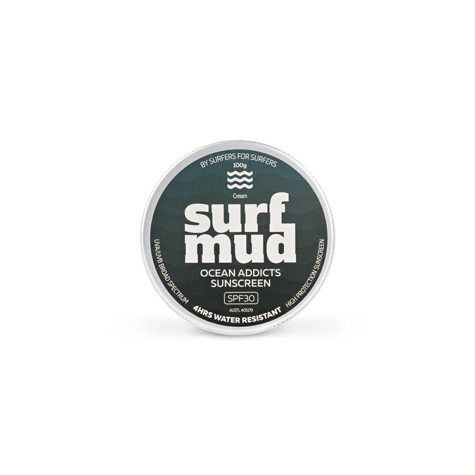 Surfmud Ocean Addicts Sunscreen Spf30 100g Ocean. Surfmud Other in Generic Other & Generic Accessories. Code: OCEAN100