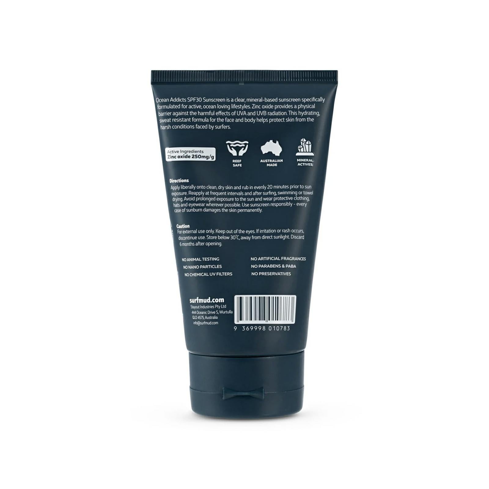 Surfmud Ocean Addicts Spf30 125g Ocean. Surfmud Other in Generic Other & Generic Accessories. Code: OCEAN125