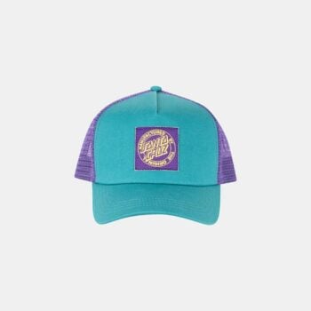 Santa Cruz Skateboards Mfg Dot Patch Trucker Teal. Santa Cruz Skateboards Hats & Caps in Boys Hats & Caps & Boys Headwear. Code: SB226-HW05