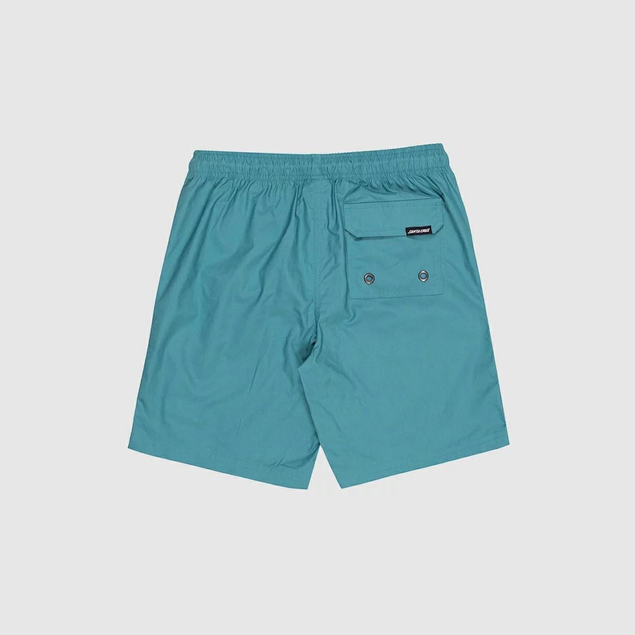 Santa Cruz Skateboards Mfg Cruzier Ew Bshort Teal. Santa Cruz Skateboards Boardshorts - Elastic Waist in Boys Boardshorts - Elastic Waist & Boys Shorts. Code: SB226-SH03