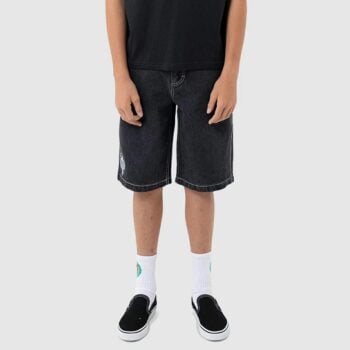 Santa Cruz Skateboards Tripper Stack Jean Short Wash Black. Santa Cruz Skateboards Walkshorts - Fitted Waist in Boys Walkshorts - Fitted Waist & Boys Shorts. Code: SB226-SH08