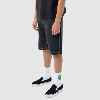 Santa Cruz Skateboards Tripper Stack Jean Short Wash Black. Santa Cruz Skateboards Walkshorts - Fitted Waist in Boys Walkshorts - Fitted Waist & Boys Shorts. Code: SB226-SH08