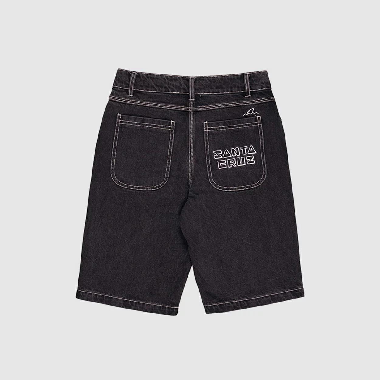 Santa Cruz Skateboards Tripper Stack Jean Short Wash Black. Santa Cruz Skateboards Walkshorts - Fitted Waist in Boys Walkshorts - Fitted Waist & Boys Shorts. Code: SB226-SH08