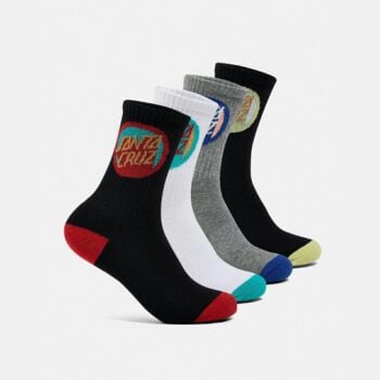 Santa Cruz Skateboards Bold Shadow Dot Crew Sock Black White Black. Santa Cruz Skateboards Socks, Underwear, Pyjamas in Boys Socks, Underwear, Pyjamas & Boys Footwear. Code: SB226-SO04