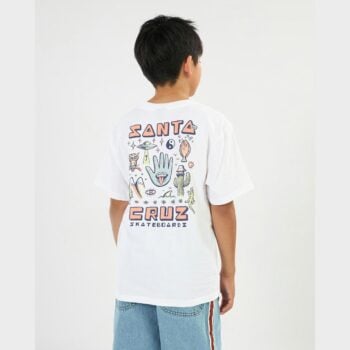 Santa Cruz Skateboards Tripper Ss Tee White. Santa Cruz Skateboards Tees in Boys Tees & Boys T-shirts & Singlets. Code: SB226-SS07