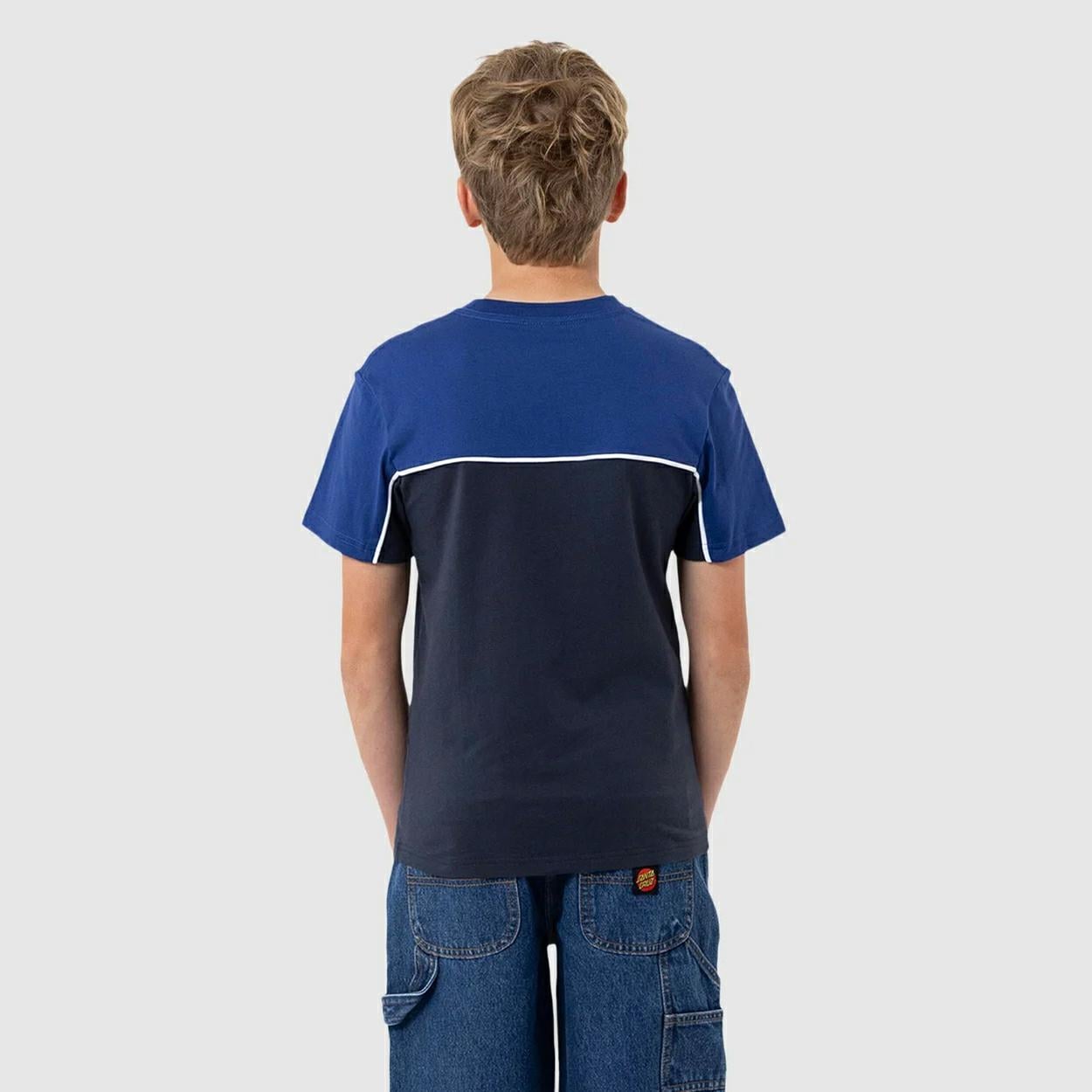 Santa Cruz Skateboards Fisheye Strip Front Ss Te Dark Blue. Santa Cruz Skateboards Tees in Boys Tees & Boys T-shirts & Singlets. Code: SB226-SS10
