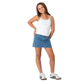 Rusty Flip Girl Mini Denim Skir Middy Blue / Blue. Rusty Skirts in Girls Skirts & Girls Skirts, Dresses & Jumpsuits. Code: SKG0027