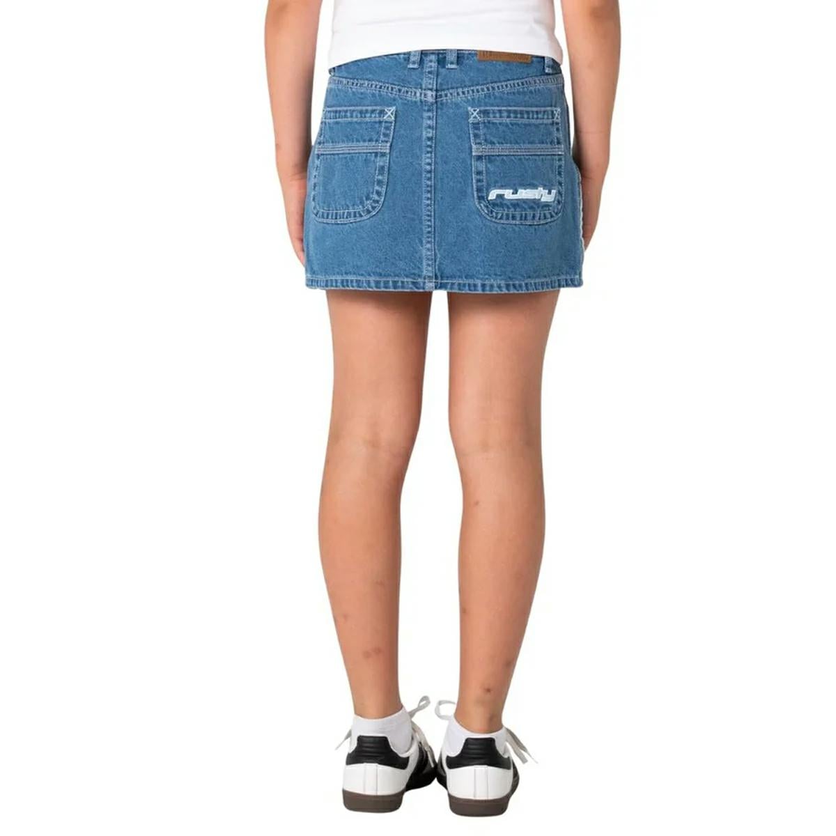 Rusty Flip Girl Mini Denim Skir Middy Blue / Blue. Rusty Skirts in Girls Skirts & Girls Skirts, Dresses & Jumpsuits. Code: SKG0027