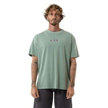 Santa Cruz Skateboards Region Centre Tee 180 Gsm Washed Sage. Santa Cruz Skateboards Tees in Mens Tees & Mens T-shirts & Singlets. Code: SM226-SS19