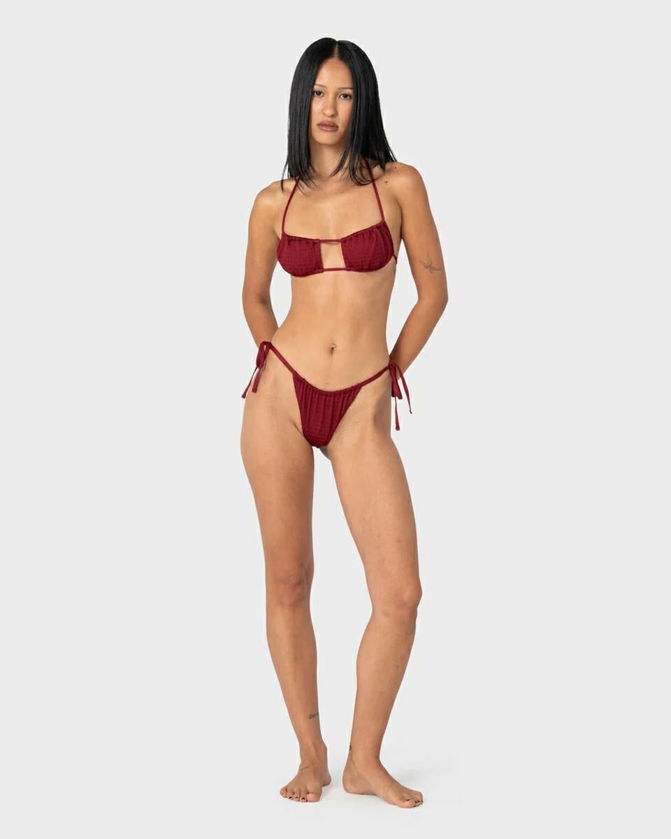 Rusty Cedar Cheeky Side Ties Bi Cranberry. Rusty Swimwear - Separates in Womens Swimwear - Separates & Womens Swimwear. Code: SWL1829