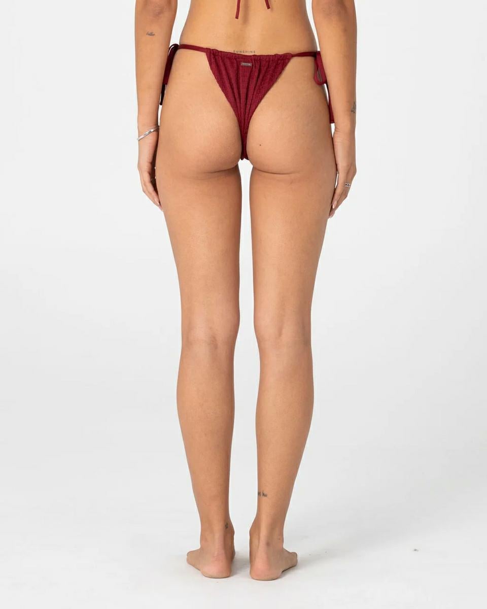 Rusty Cedar Cheeky Side Ties Bi Cranberry. Rusty Swimwear - Separates in Womens Swimwear - Separates & Womens Swimwear. Code: SWL1829
