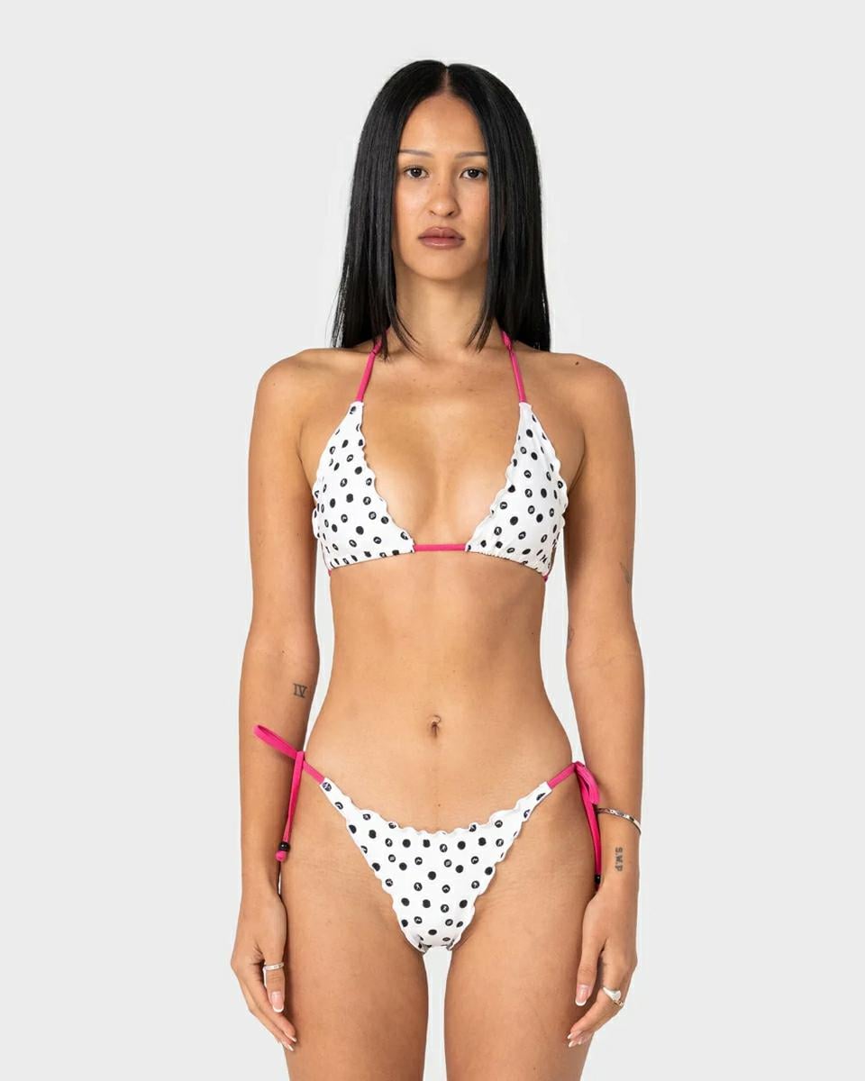 Rusty Miss Dot Tri Bikini Top Cream / Black R Dot. Rusty Swimwear - Separates in Womens Swimwear - Separates & Womens Swimwear. Code: SWL1839