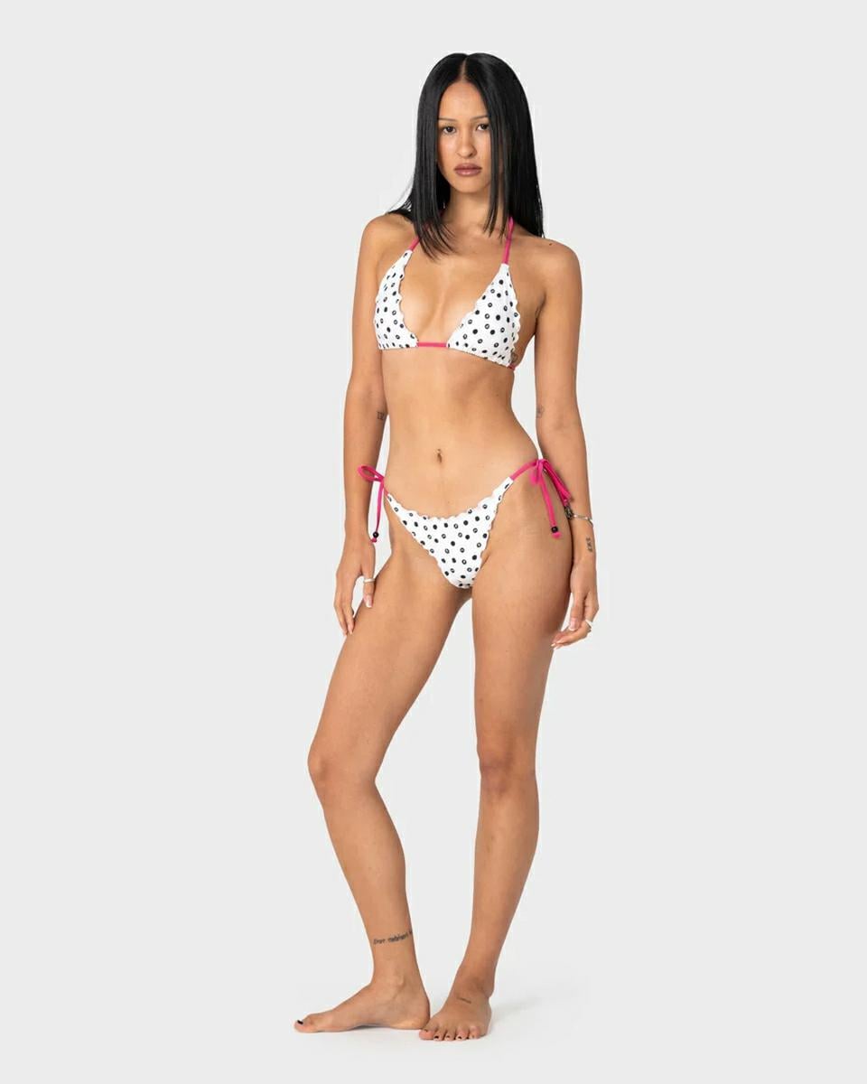 Rusty Miss Dot Tri Bikini Top Cream / Black R Dot. Rusty Swimwear - Separates in Womens Swimwear - Separates & Womens Swimwear. Code: SWL1839