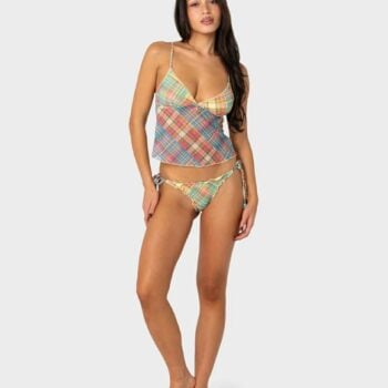 Rusty Check Moi Tankini Cami To Multi Check. Rusty Swimwear - Separates in Womens Swimwear - Separates & Womens Swimwear. Code: SWL1845