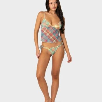 Rusty Check Moi Brazilian Bikin Multi Check. Rusty Swimwear - Separates in Womens Swimwear - Separates & Womens Swimwear. Code: SWL1846