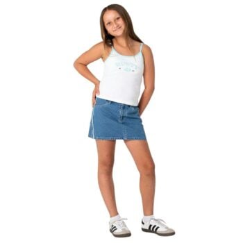 Rusty Britney Tank Girls White / Blue. Rusty Singlets & Tanks in Girls Singlets & Tanks & Girls T-shirts & Singlets. Code: TSG0019