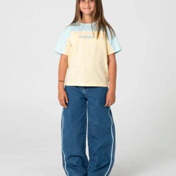 Rusty Polar Girly 2pop Oversize Pale Banana. Rusty Tees in Girls Tees & Girls T-shirts & Singlets. Code: TTG0101