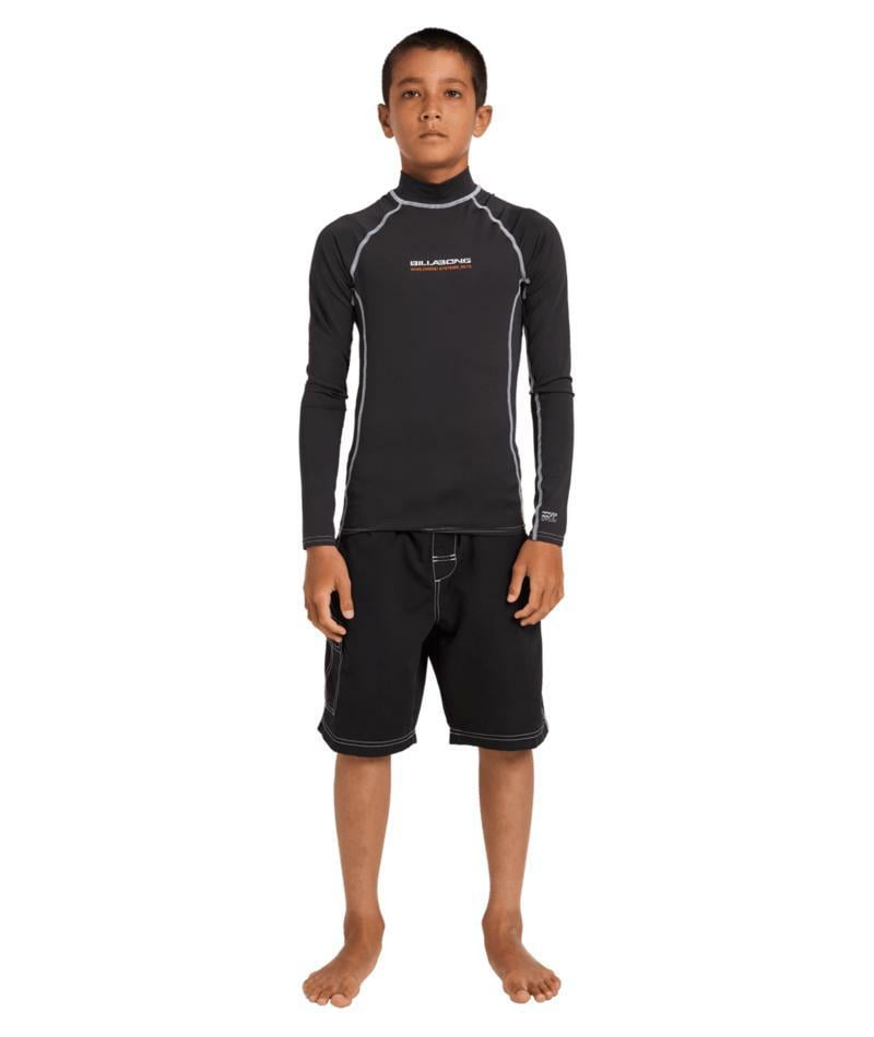 Billabong Boys Spec 73 Pf Ls Washed Black. Billabong Rashvests in Boys Rashvests & Boys Wetsuits. Code: UBBWR03032