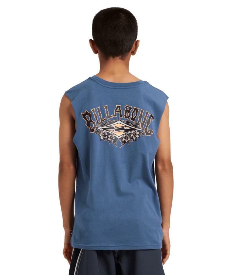 Billabong Boys Heritage Arch Muscle China Blue. Billabong Singlets & Tanks in Boys Singlets & Tanks & Boys T-shirts & Singlets. Code: UBBZT00346